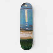 Edvard Munch - Moonlight Persoonlijk Skateboard (Voorkant)