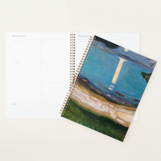 Edvard Munch - Moonlight Planner (Display)