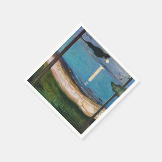 Edvard Munch - Moonlight Servet (Hoek)