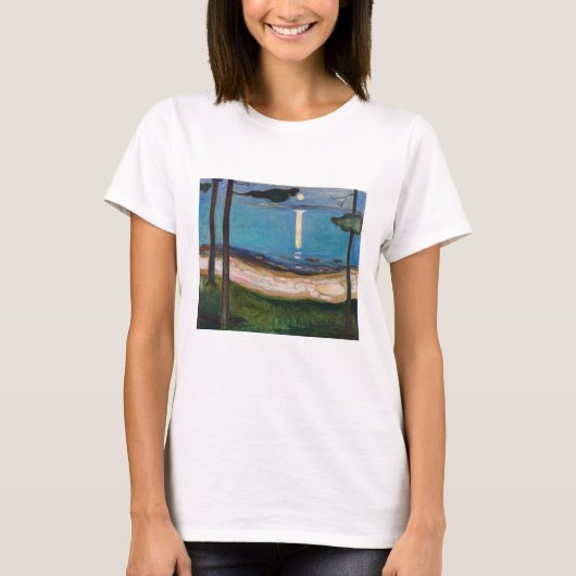 Edvard Munch - Moonlight T-shirt (Voorkant)