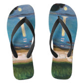 Edvard Munch - Moonlight Teenslippers (Voetbed)