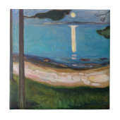 Edvard Munch - Moonlight Tegeltje (Voorkant)