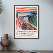 Edvard Munch over de artistieke vertoning - Rare a Poster