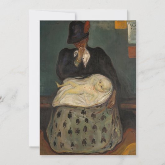 Edvard Munch - Overerving Kaart (Voorkant)