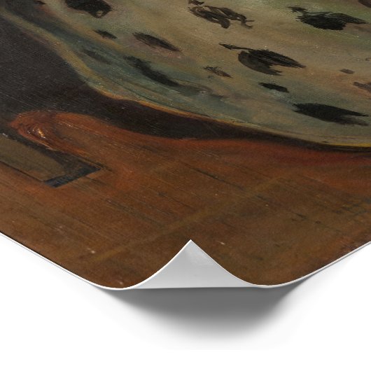 Edvard Munch - Overerving Poster (Hoek)