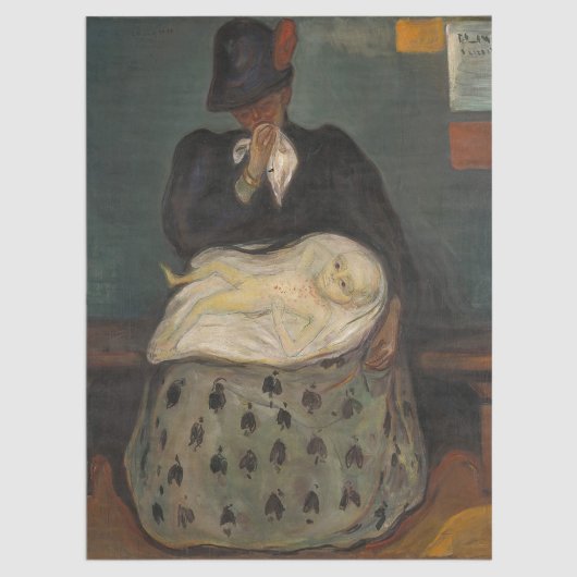Edvard Munch - Overerving Tissuepapier