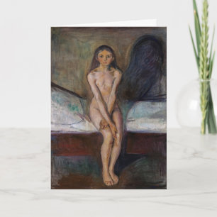 Edvard Munch - Puberteit Kaart