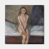 Edvard Munch - Puberteit Magneet (Voorkant)