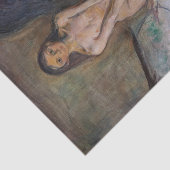 Edvard Munch - Puberteit Tissuepapier (Detail)