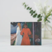 Edvard Munch - Rood en Wit Briefkaart (Staand voorkant)
