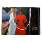 Edvard Munch - Rood en Wit Groot Cadeauzakje (Achterkant)