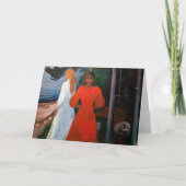 Edvard Munch - Rood en Wit Kaart (Voorkant)