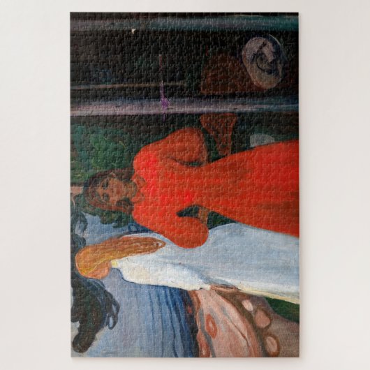 Edvard Munch - Rood en Wit Legpuzzel (Verticaal)