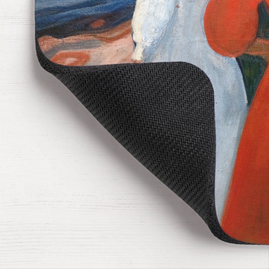 Edvard Munch - Rood en Wit Muismat (Hoek)