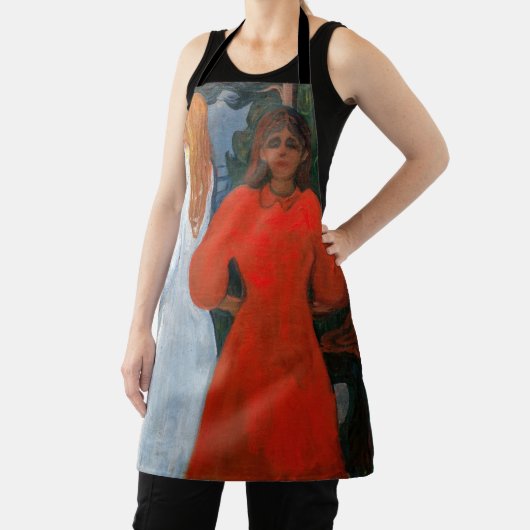 Edvard Munch - Rood en Wit Schort (Insitu)