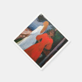 Edvard Munch - Rood en Wit Servet (Hoek)