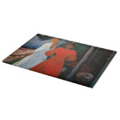 Edvard Munch - Rood en Wit Snijplank (Hoek)