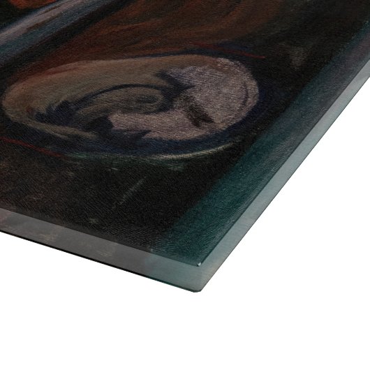 Edvard Munch - Rood en Wit Snijplank (Hoek)