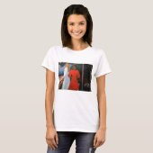 Edvard Munch - Rood en Wit T-shirt (Voorkant volledig)