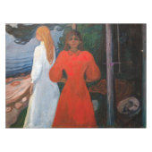 Edvard Munch - Rood en Wit Tafelkleed (Voorkant (Horizontaal))