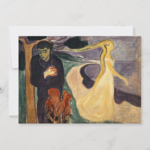 Edvard Munch - Scheiding Bedankkaart