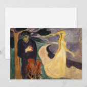 Edvard Munch - Scheiding Bedankkaart (Voorkant / Achterkant)