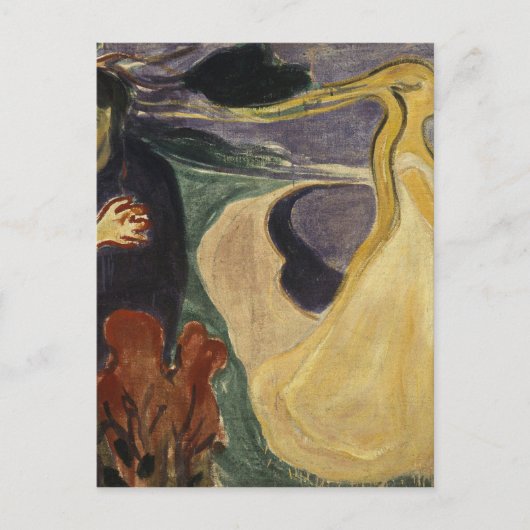 Edvard Munch - Scheiding Briefkaart (Voorkant)