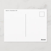 Edvard Munch - Scheiding Briefkaart (Achterkant)