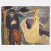Edvard Munch - Scheiding Fleece Deken (Voorkant (Horizontaal))