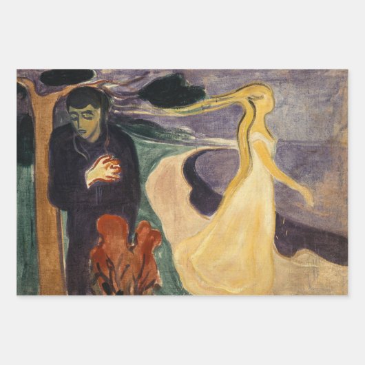 Edvard Munch - Scheiding Inpakpapier Vel (Voorkant)