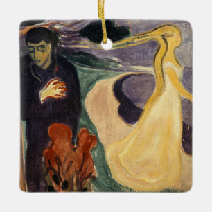 Edvard Munch - Scheiding Keramisch Ornament