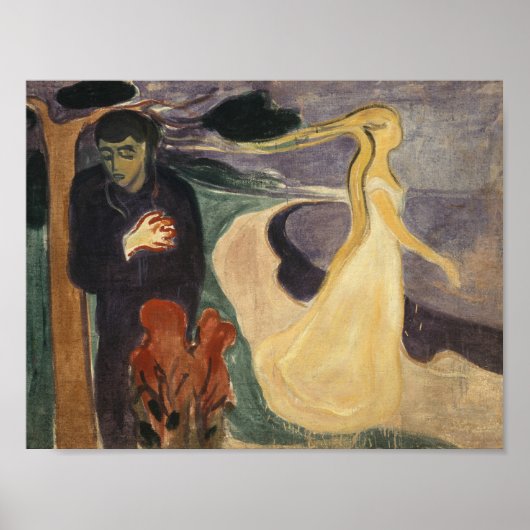 Edvard Munch - Scheiding Poster (Voorkant)