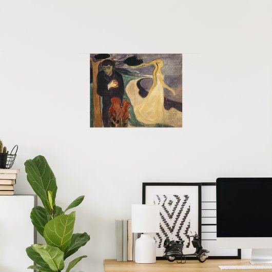 Edvard Munch - Scheiding Poster (Thuiskantoor)