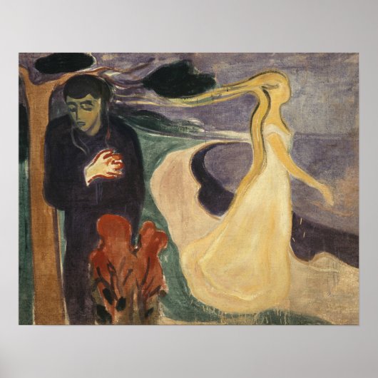 Edvard Munch - Scheiding Poster (Voorkant)