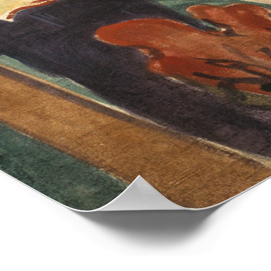 Edvard Munch - Scheiding Poster (Hoek)