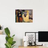 Edvard Munch - Scheiding Poster (Thuiskantoor)