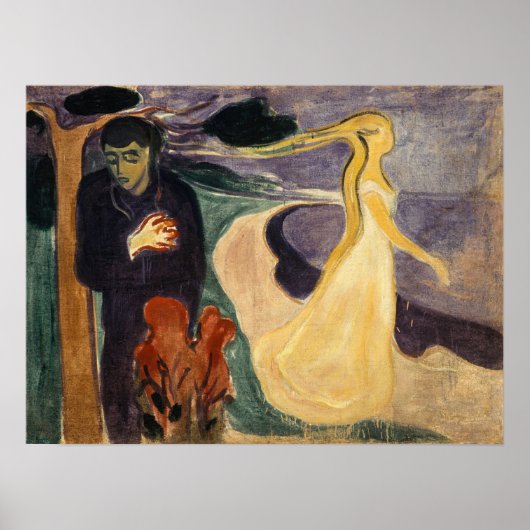 Edvard Munch - Scheiding Poster (Voorkant)