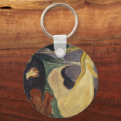 Edvard Munch - Scheiding Sleutelhanger (Voorkant)