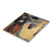 Edvard Munch - Scheiding Tegeltje (Zijkant)
