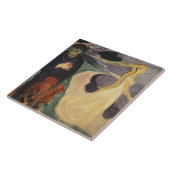 Edvard Munch - Scheiding Tegeltje (Zijkant)