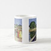 Edvard Munch Schilderen Meisjes op de Brug (c 1902 Koffiemok (Center)