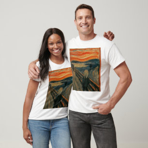 Edvard Munch Schilderij De Schreeuw (Skrik) 1893 T-shirt