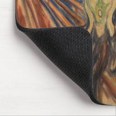 Edvard Munch schilderij De Schreeuw (Skrik) 1910 Muismat (Hoek)