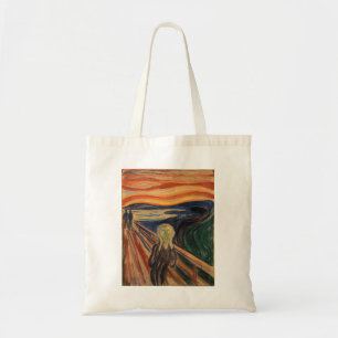 Edvard Munch schilderij De Schreeuw (Skrik) 1910 Tote Bag