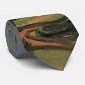 Edvard Munch Schilderij, Zomernacht aan het strand Stropdas (Opgerold)