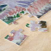 Edvard Munch - Seashore. Landschap bij Lubeck Legpuzzel (Zijkant)