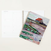 Edvard Munch - Seashore. Landschap bij Lubeck Planner (Display)