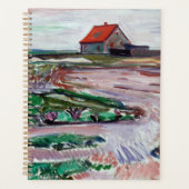 Edvard Munch - Seashore. Landschap bij Lubeck Planner (Voorkant)