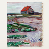 Edvard Munch - Seashore. Landschap bij Lubeck Planner (Achterkant)