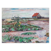 Edvard Munch - Seashore. Landschap bij Lubeck Tafelkleed (Voorkant (Horizontaal))